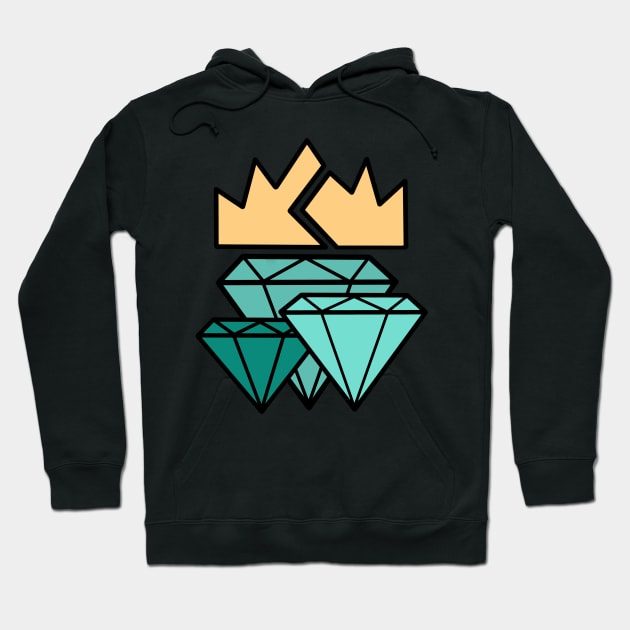 Diamonds are 4Ever Hoodie by OrderBorder